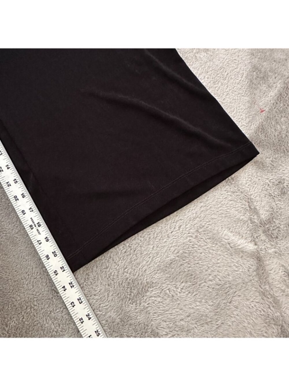 Chico's Black Wide Leg Pull On Cropped Pants Slinky Women's Large Petite LP - Picture 5 of 5